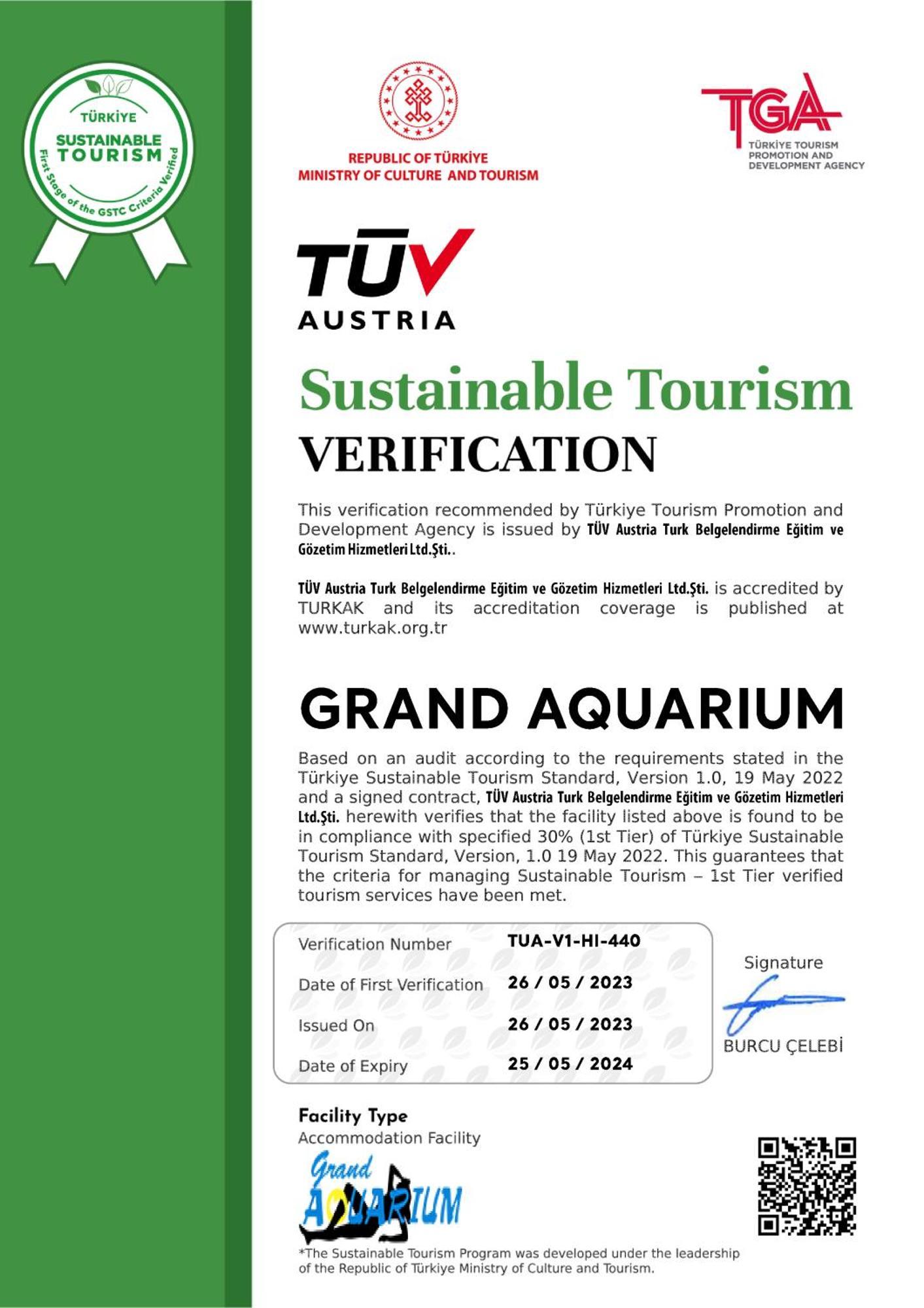 Grand Aquarium Aparthotel Marmaris Exteriör bild